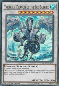 Trishula, Dragon of the Ice Barrier [DUDE-EN014] Ultra Rare | Fandemonia Ltd