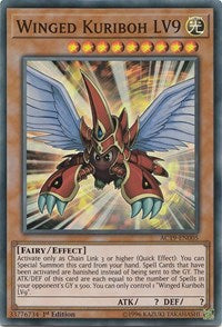 Winged Kuriboh LV9 [AC19-EN005] Super Rare | Fandemonia Ltd