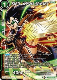 Raditz, Ruthless Adversary [EX07-07] | Fandemonia Ltd