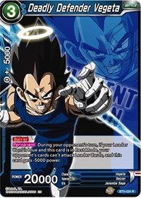 Deadly Defender Vegeta [BT5-034] | Fandemonia Ltd