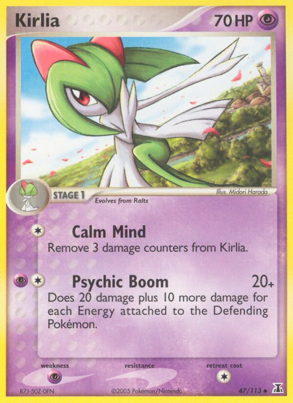 Kirlia (47/113) [EX: Delta Species] | Fandemonia Ltd