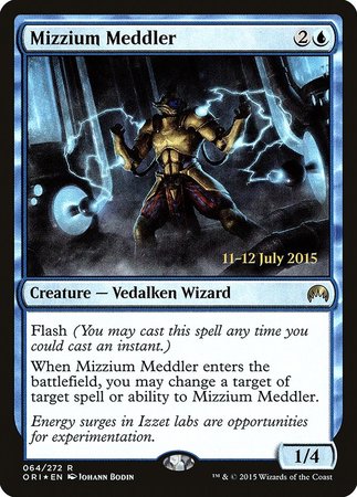 Mizzium Meddler [Magic Origins Promos] | Fandemonia Ltd