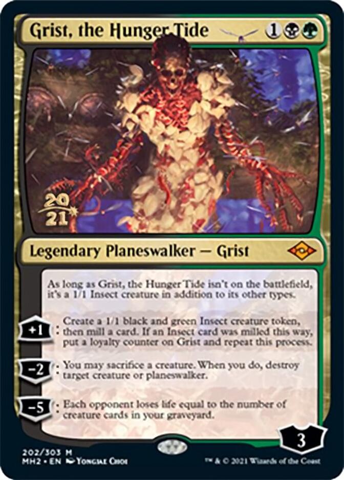 Grist, the Hunger Tide [Modern Horizons 2 Prerelease Promos] | Fandemonia Ltd