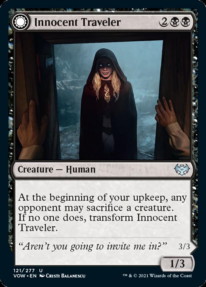 Innocent Traveler // Malicious Invader [Innistrad: Crimson Vow] | Fandemonia Ltd