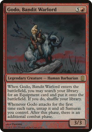 Godo, Bandit Warlord (Commander's Arsenal) [Commander's Arsenal Oversized] | Fandemonia Ltd