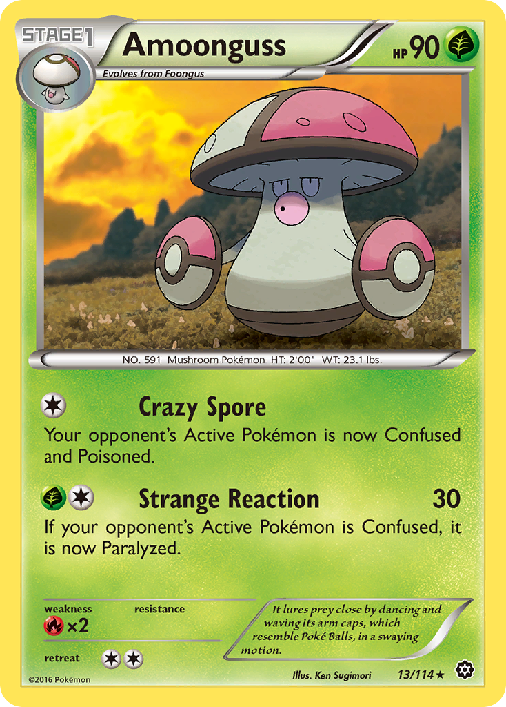 Amoonguss (13/114) [XY: Steam Siege] | Fandemonia Ltd