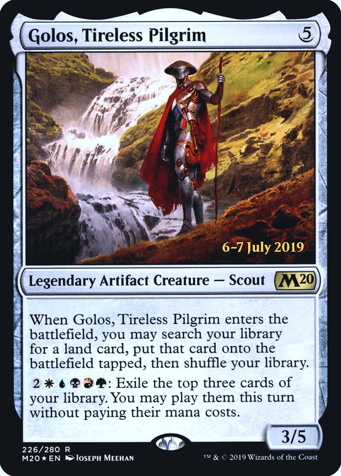 Golos, Tireless Pilgrim  [Core Set 2020 Prerelease Promos] | Fandemonia Ltd