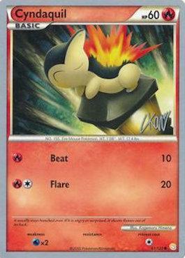 Cyndaquil (61/123) (Reshiphlosion - Christopher Kan) [World Championships 2011] | Fandemonia Ltd