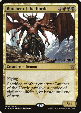 Butcher of the Horde [Khans of Tarkir Promos] | Fandemonia Ltd