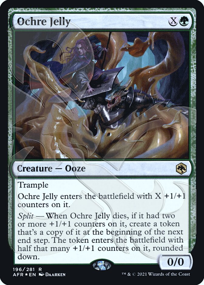 Ochre Jelly (Ampersand Promo) [Dungeons & Dragons: Adventures in the Forgotten Realms Promos] | Fandemonia Ltd