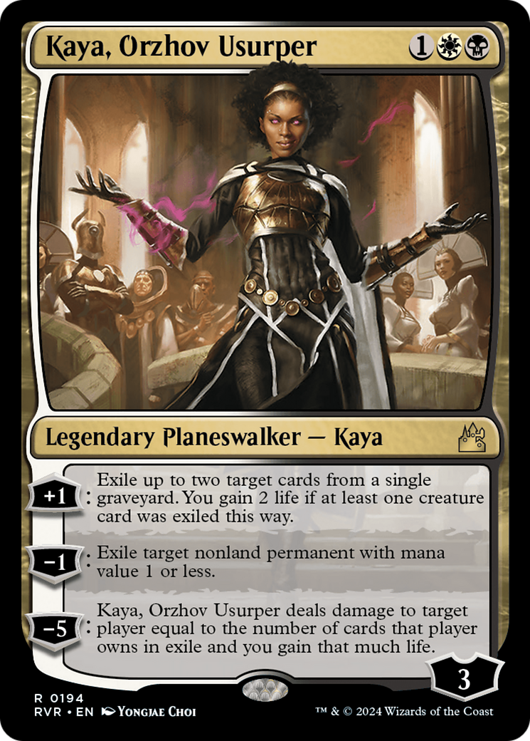 Kaya, Orzhov Usurper [Ravnica Remastered] | Fandemonia Ltd