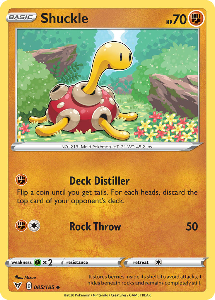 Shuckle (085/185) [Sword & Shield: Vivid Voltage] | Fandemonia Ltd