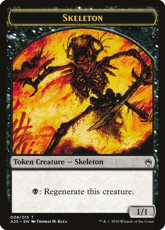 Skeleton Token (008) [Masters 25 Tokens] | Fandemonia Ltd