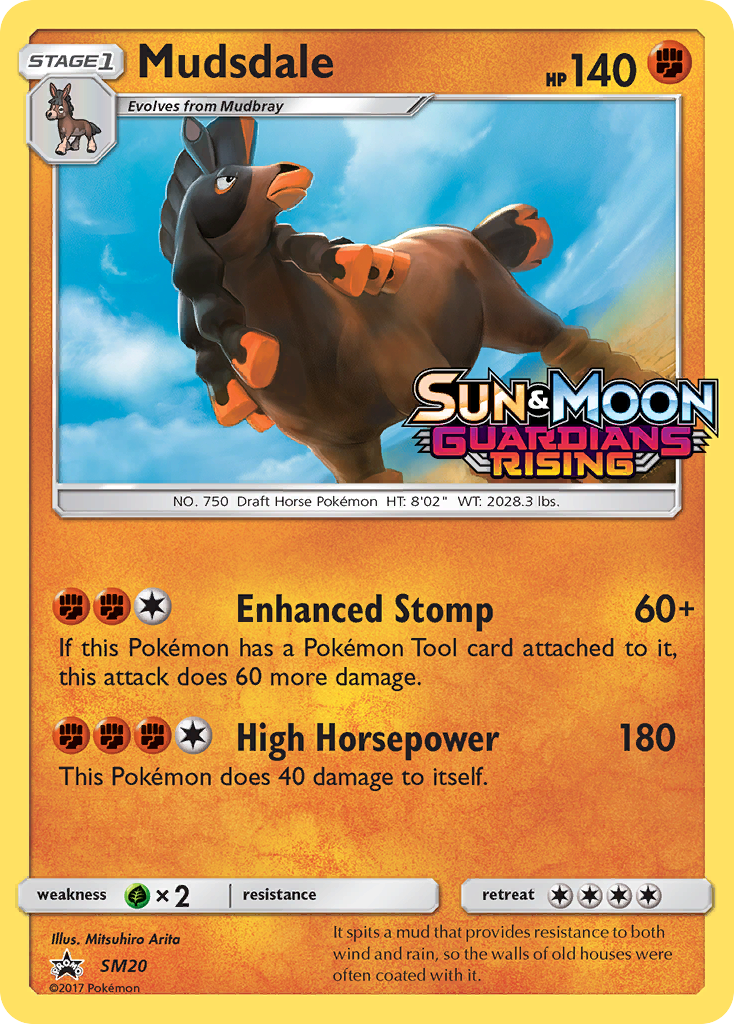 Mudsdale (SM20) [Sun & Moon: Black Star Promos] | Fandemonia Ltd