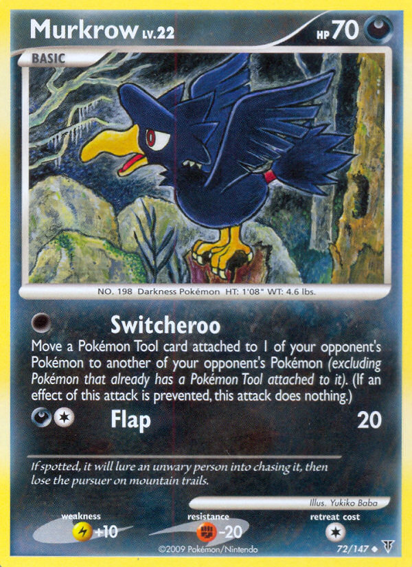 Murkrow (72/147) [Platinum: Supreme Victors] | Fandemonia Ltd