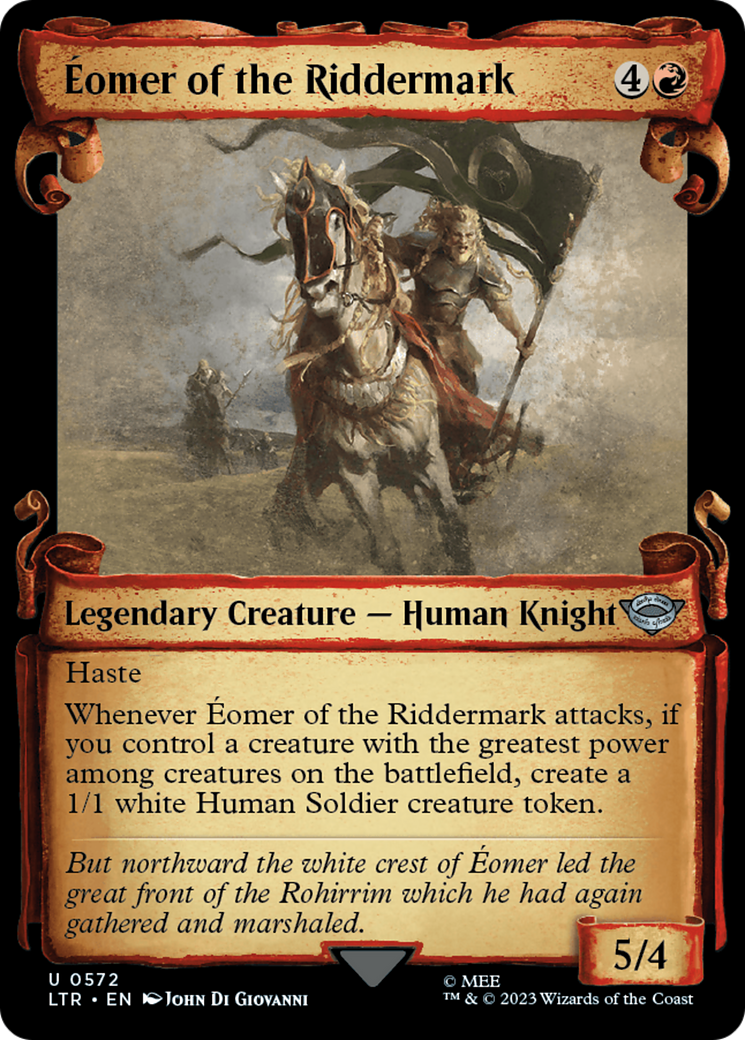 Eomer of the Riddermark [The Lord of the Rings: Tales of Middle-Earth Showcase Scrolls] | Fandemonia Ltd