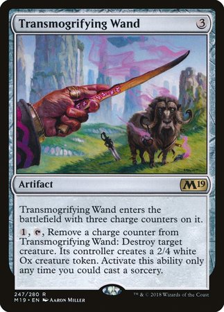 Transmogrifying Wand [Core Set 2019] | Fandemonia Ltd