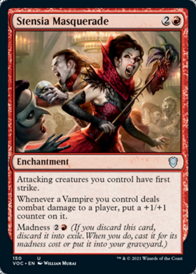 Stensia Masquerade [Innistrad: Crimson Vow Commander] | Fandemonia Ltd