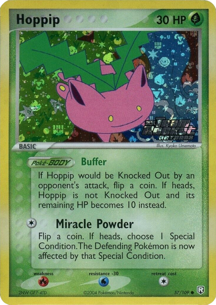 Hoppip (57/109) (Stamped) [EX: Team Rocket Returns] | Fandemonia Ltd