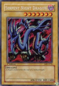 Serpent Night Dragon (MRL-E130) [MRL-E130] Secret Rare | Fandemonia Ltd