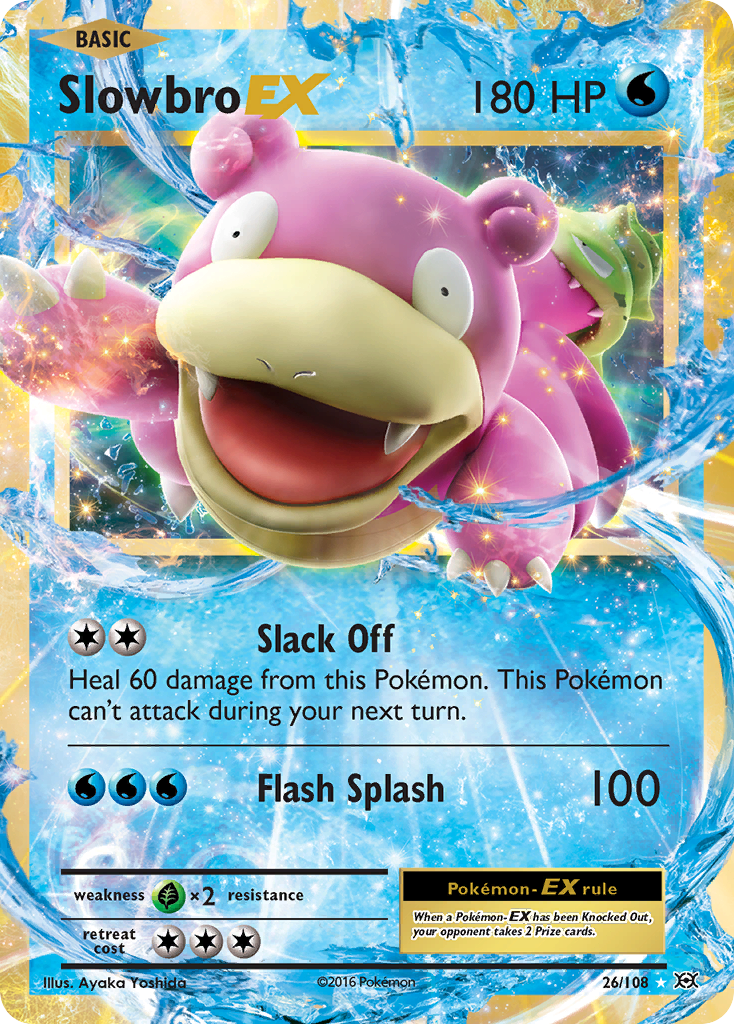 Slowbro EX (26/108) [XY: Evolutions] | Fandemonia Ltd