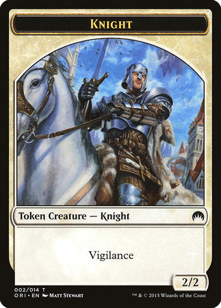 Knight Token [Magic Origins Tokens] | Fandemonia Ltd