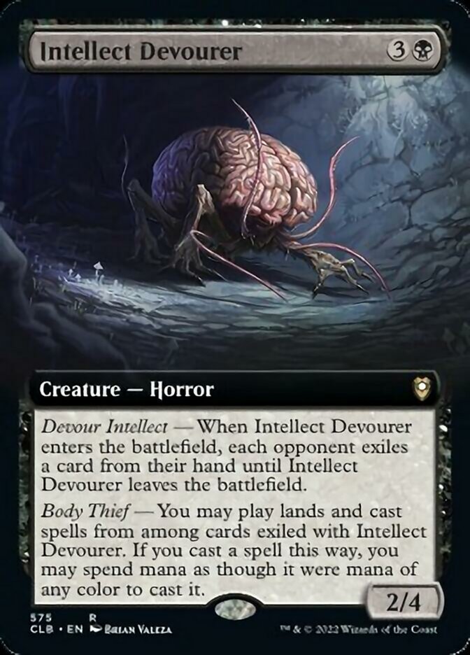 Intellect Devourer (Extended Art) [Commander Legends: Battle for Baldur's Gate] | Fandemonia Ltd