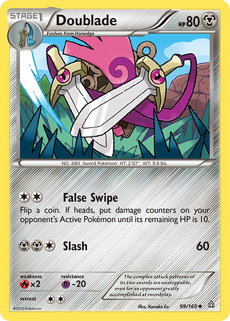 Doublade (99/160) [XY: Primal Clash] | Fandemonia Ltd