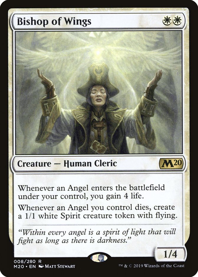 Bishop of Wings [Core Set 2020] | Fandemonia Ltd