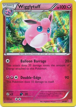 Wigglytuff (30/30) [XY: Trainer Kit 1 - Wigglytuff] | Fandemonia Ltd