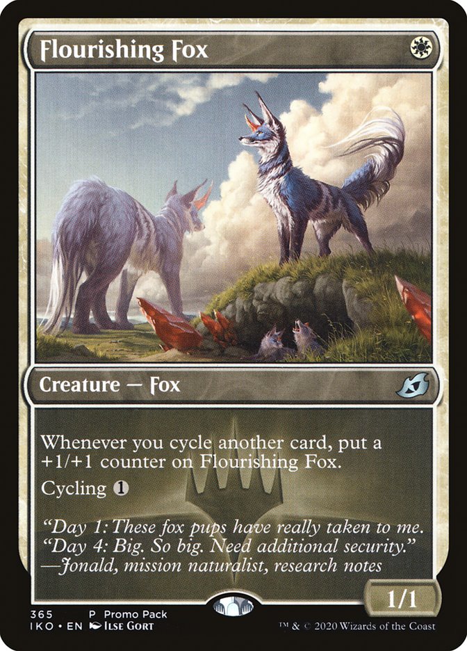 Flourishing Fox (Promo Pack) [Ikoria: Lair of Behemoths Promos] | Fandemonia Ltd