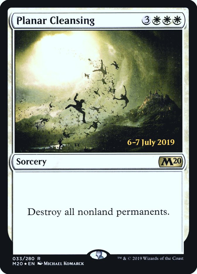 Planar Cleansing  [Core Set 2020 Prerelease Promos] | Fandemonia Ltd