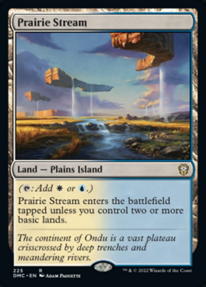 Prairie Stream [Dominaria United Commander] | Fandemonia Ltd