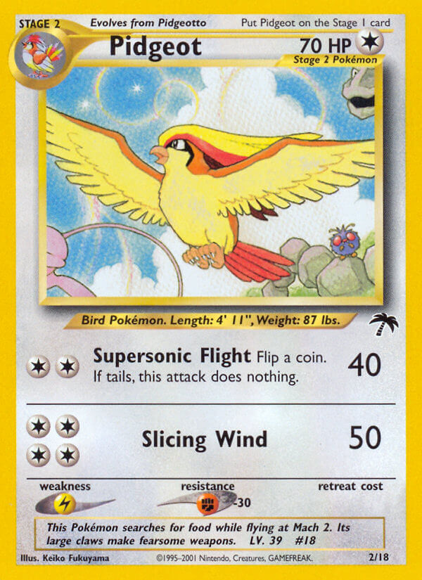 Pidgeot (2/18) [Southern Islands] | Fandemonia Ltd