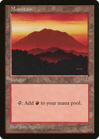 Mountain (Red) [Mirage] | Fandemonia Ltd