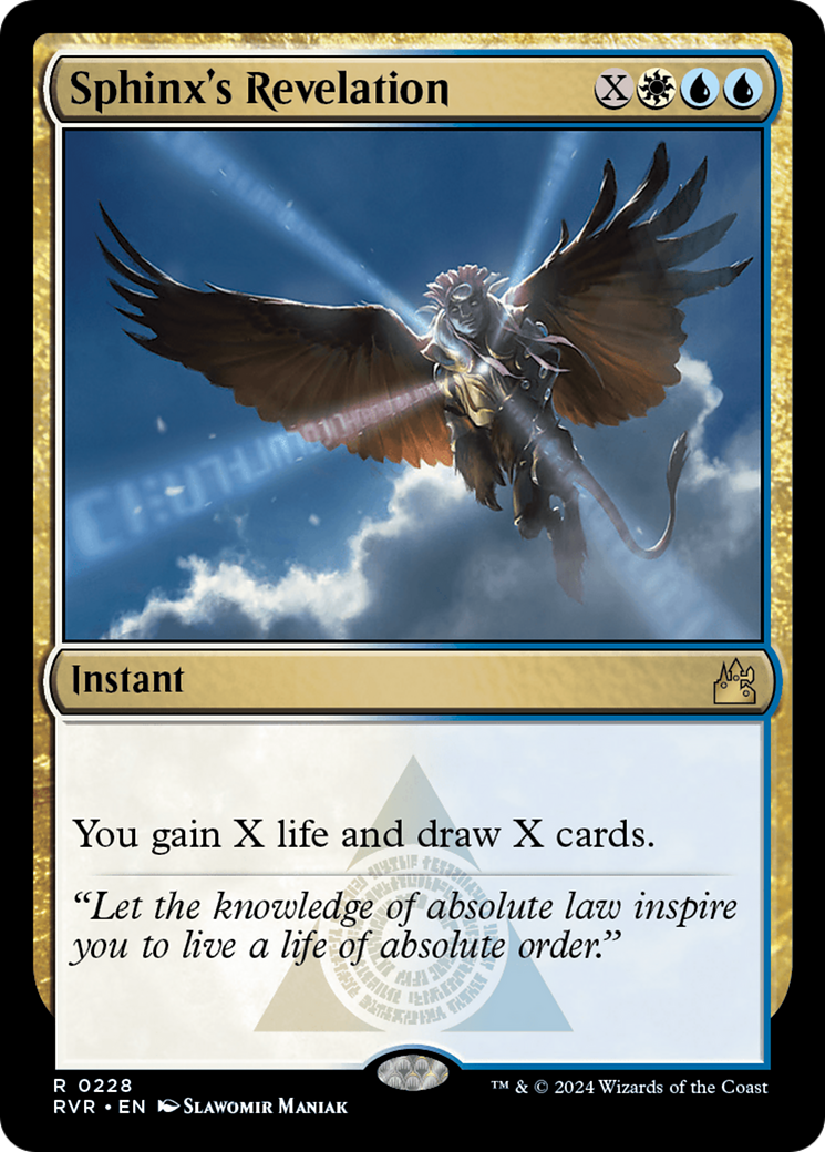 Sphinx's Revelation [Ravnica Remastered] | Fandemonia Ltd