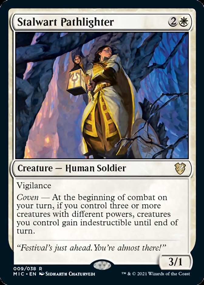 Stalwart Pathlighter [Innistrad: Midnight Hunt Commander] | Fandemonia Ltd