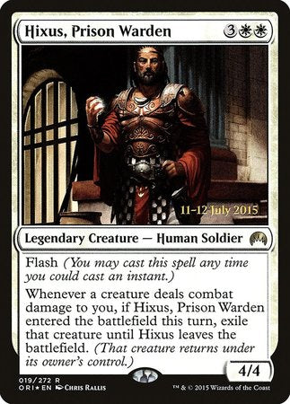 Hixus, Prison Warden [Magic Origins Promos] | Fandemonia Ltd