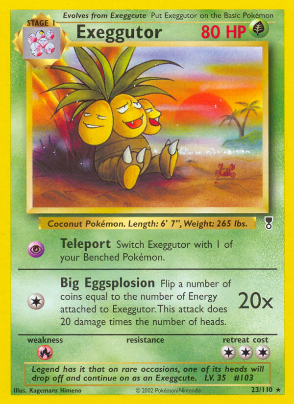 Exeggutor (23/110) [Legendary Collection] | Fandemonia Ltd