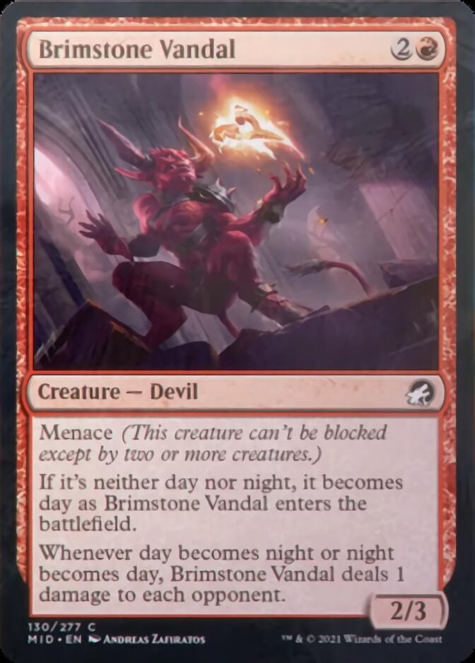 Brimstone Vandal [Innistrad: Midnight Hunt] | Fandemonia Ltd