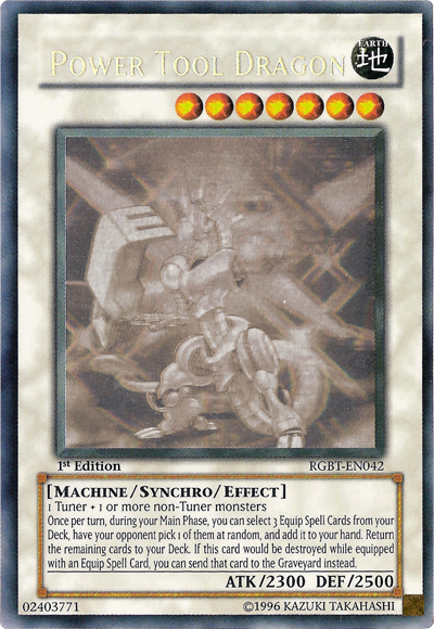 Power Tool Dragon [RGBT-EN042] Ultimate Rare | Fandemonia Ltd