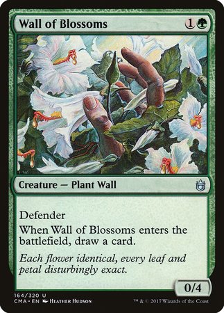 Wall of Blossoms [Commander Anthology] | Fandemonia Ltd