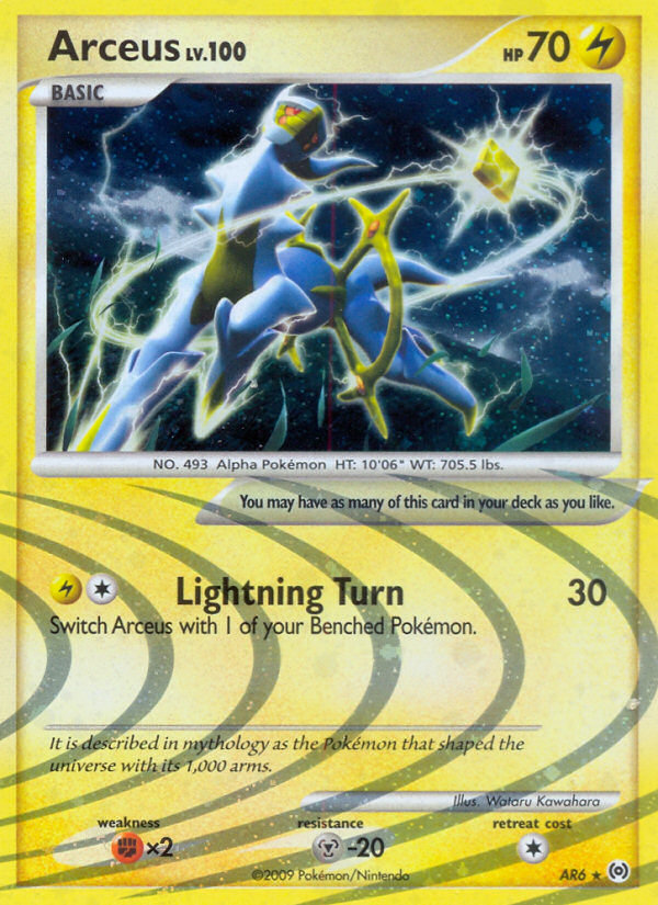 Arceus (AR6) [Platinum: Arceus] | Fandemonia Ltd