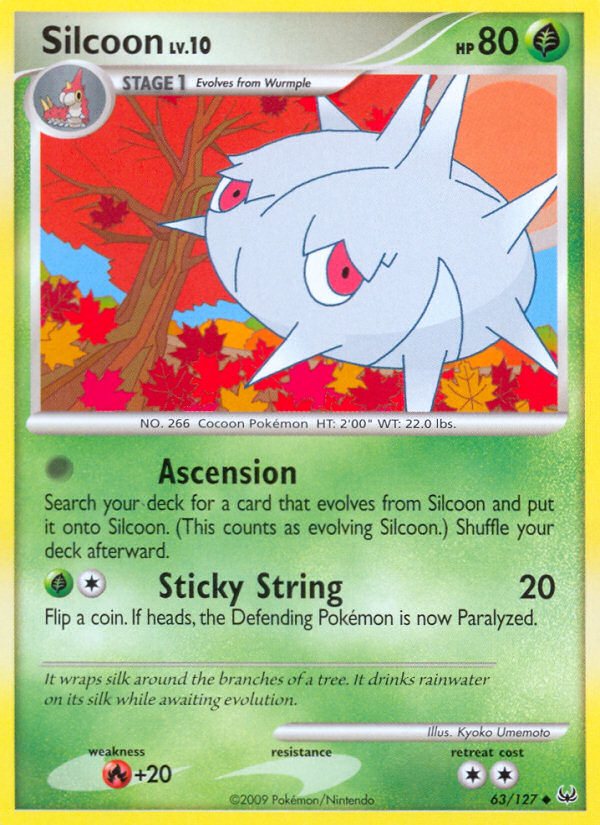 Silcoon (63/127) [Platinum: Base Set] | Fandemonia Ltd