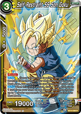 Self-Restraint SS Son Goku (BT14-096) [Cross Spirits] | Fandemonia Ltd