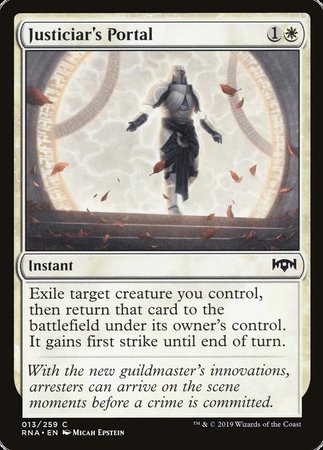 Justiciar's Portal [Ravnica Allegiance] | Fandemonia Ltd