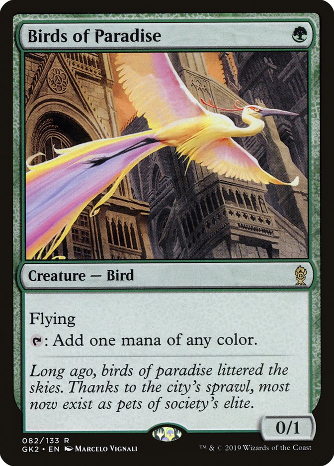 Birds of Paradise [Ravnica Allegiance Guild Kit] | Fandemonia Ltd