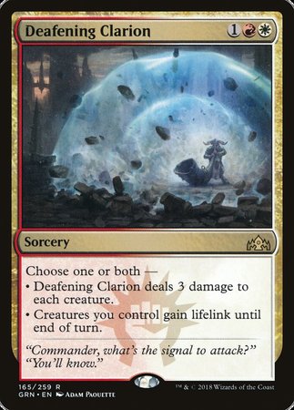 Deafening Clarion [Guilds of Ravnica] | Fandemonia Ltd