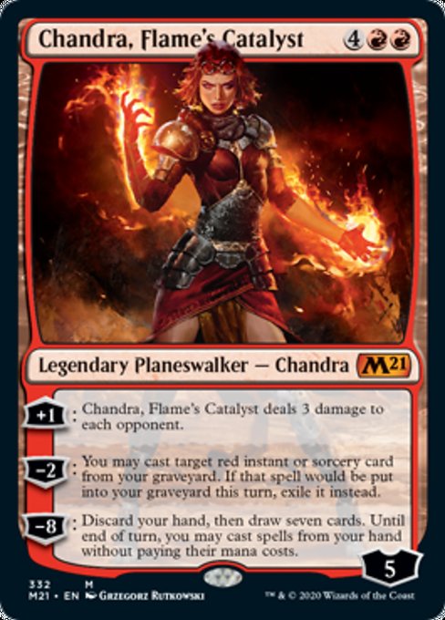 Chandra, Flame's Catalyst [Core Set 2021] | Fandemonia Ltd