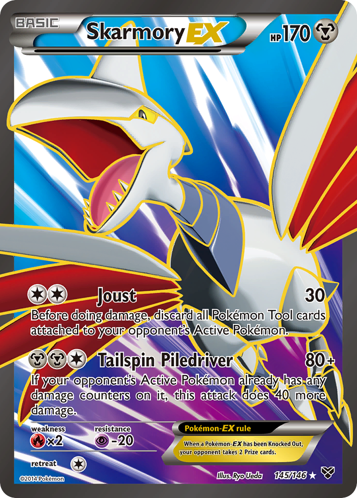 Skarmory EX (145/146) [XY: Base Set] | Fandemonia Ltd